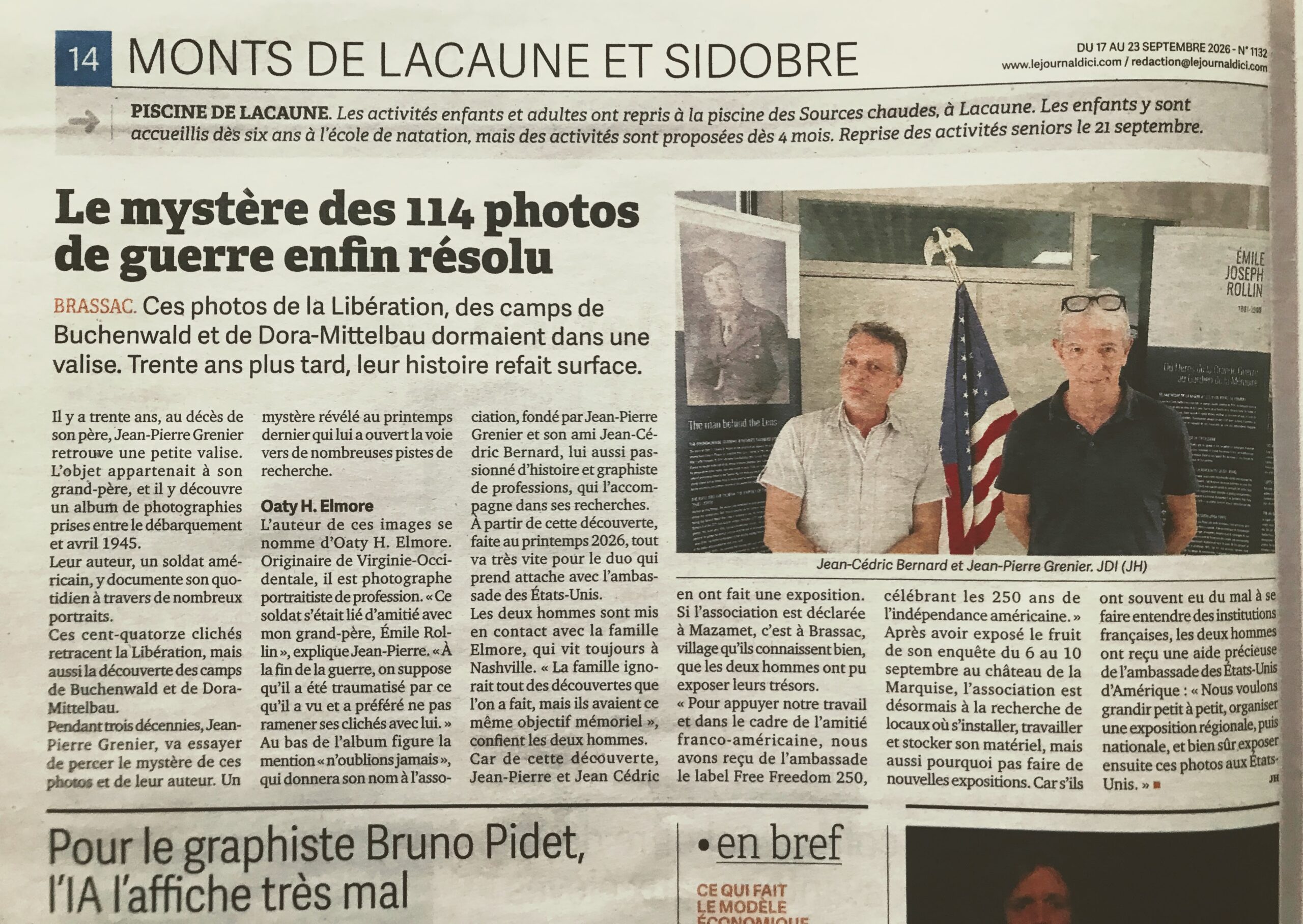 Le mystère des 114 photos de guerre enfin résolu !